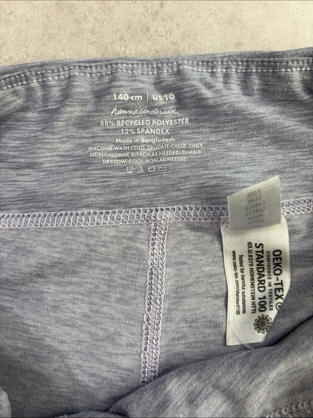 Hanna Andersson athletic skirt